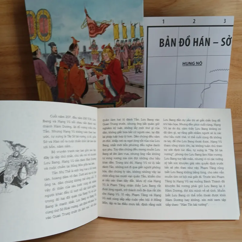 Hán Sở Diễn Nghĩa Liên Hoàn Họa (Bộ Hộp 6 Tập) 797465