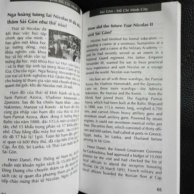 Sài gòn TPHCM song ngữ Anh việt | hữu ngọc chủ biên 931037