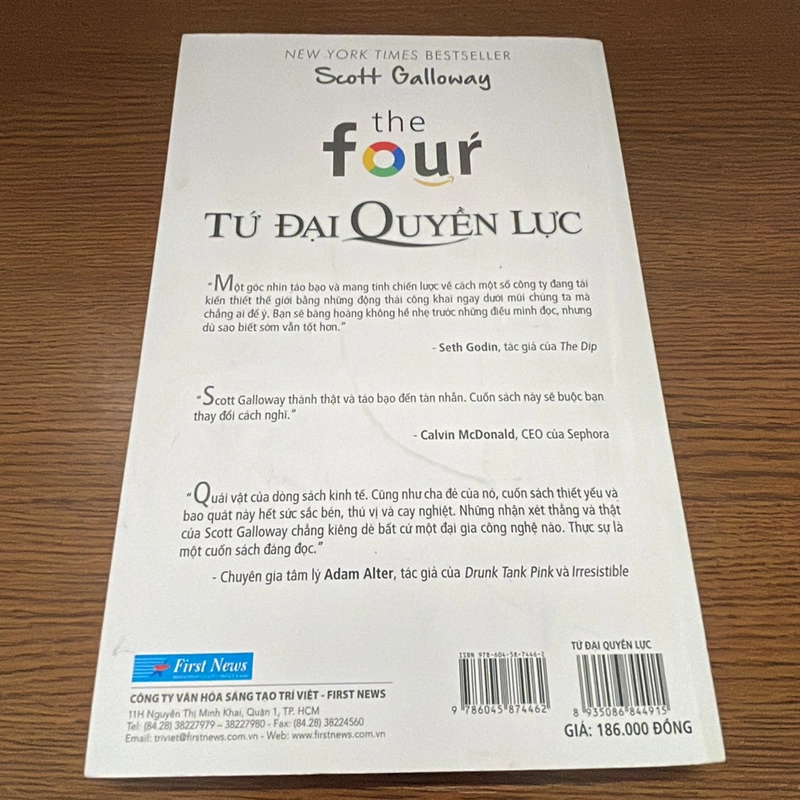 The four Tứ đại quyền lực Scott Galloway 357065
