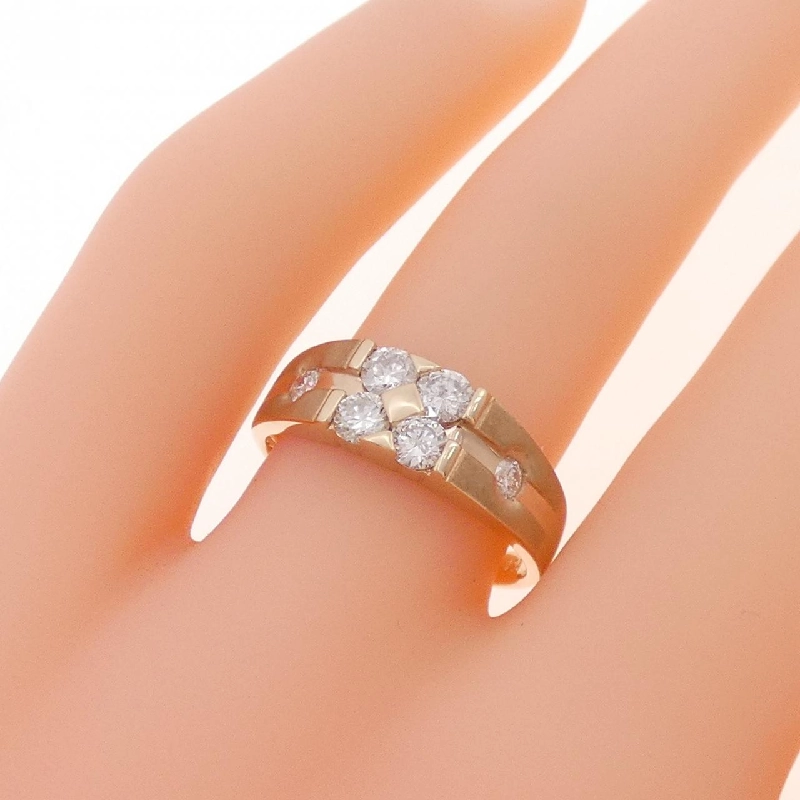 Nhẫn kim cương K18PG 0.52CT 669676