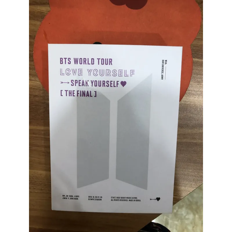 Bộ DVD sách ảnh BTS World Tour Love Yourself 997941