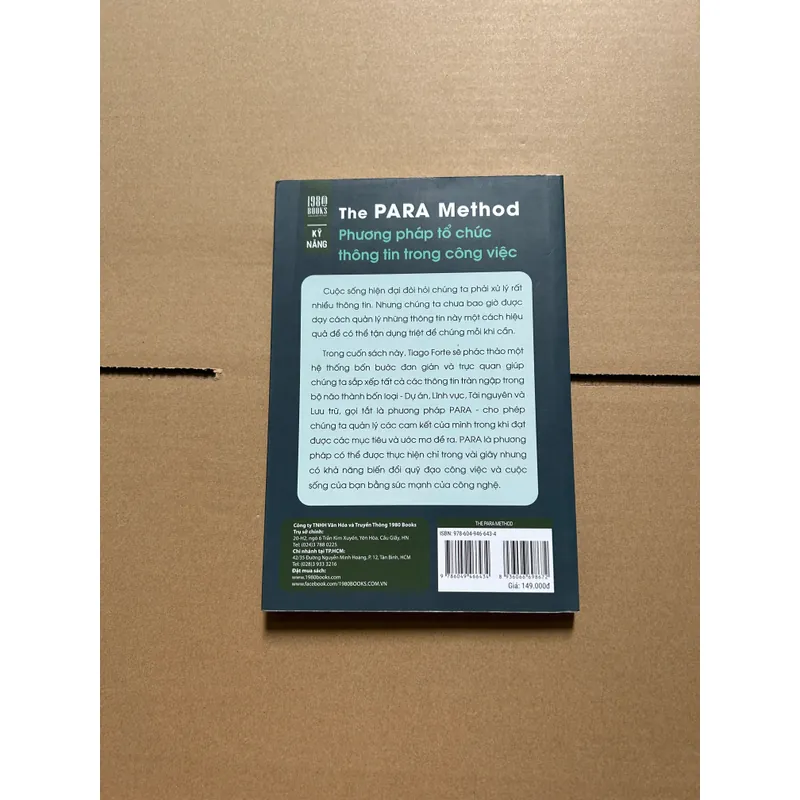 Phương pháp tổ chức thông tin trong công việc 731809