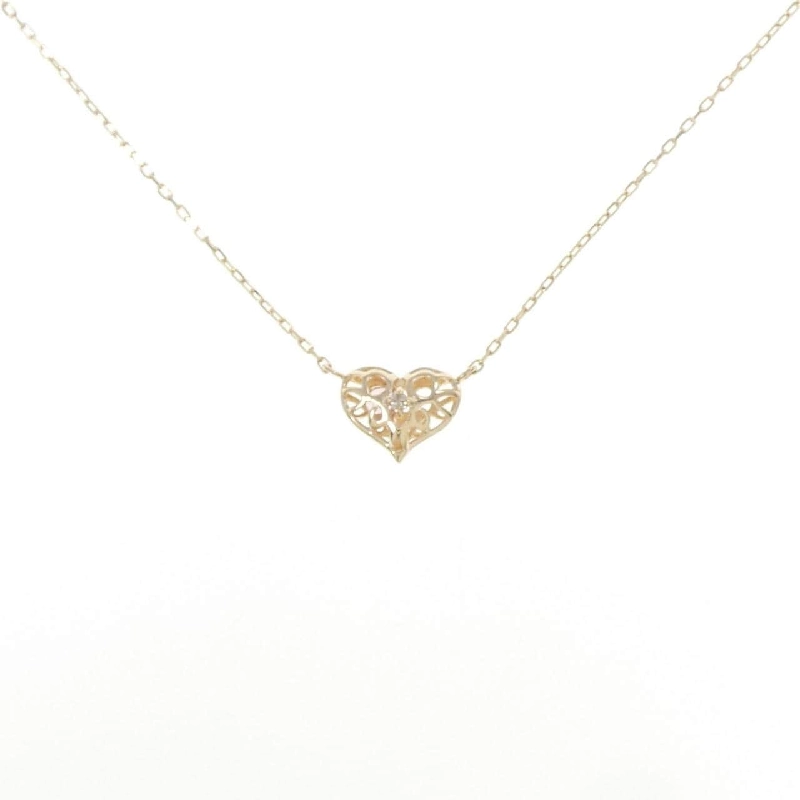 K10YG Mặt Dây Chuyền Hình Trái Tim Tourmaline - Hàng hiệu Chính Hãng 858696