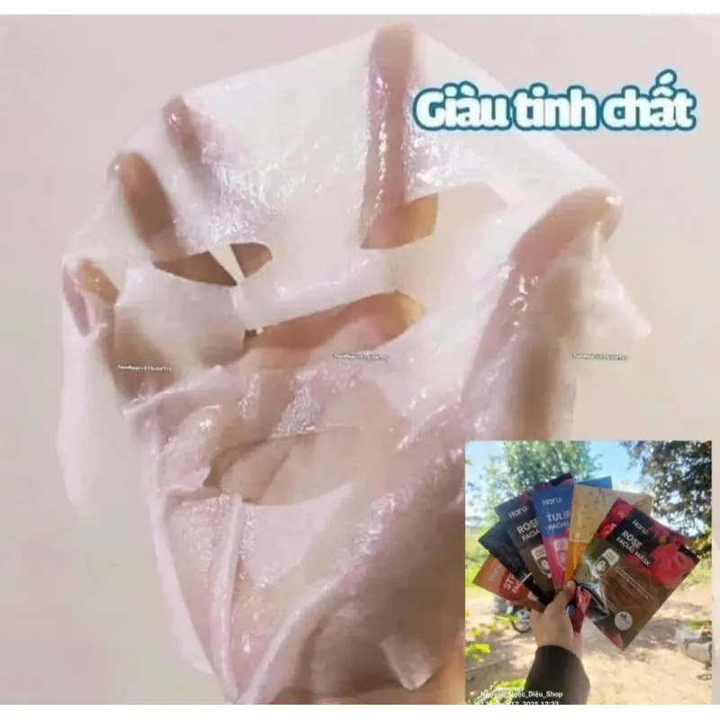 Combo 10 mặt nạ Haru đưỡng trắng da 971575