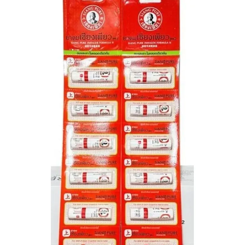 Ống hít thông mũi Siang Pure Inhaler Thái Lan 2cc Nội địa thái [MUA 5 TẶNG 1] 781275