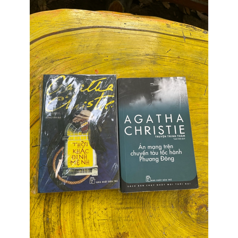 COMBO AGATHA CHRISTIE: Thời khắc định mệnh- Án mạng trên chuyến tàu tốc hành phương đông 538710