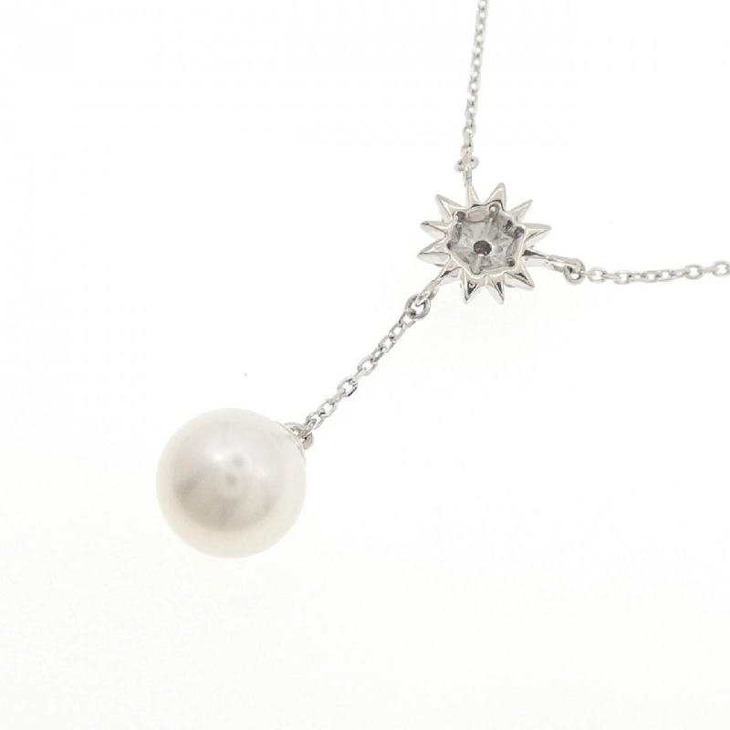 K18WG Dây chuyền ngọc trai Akoya 7.7mm - Hàng hiệu Chính hãng 861189