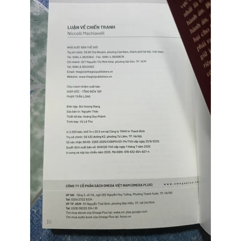 Luận về chiến tranh - Niccolo Machiavelli 1025908