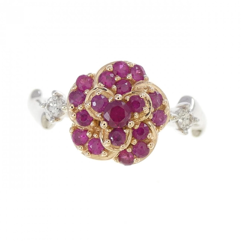 Nhẫn Ruby 0.43CT K18WG/K18PG - Hàng hiệu Chính hãng 853234