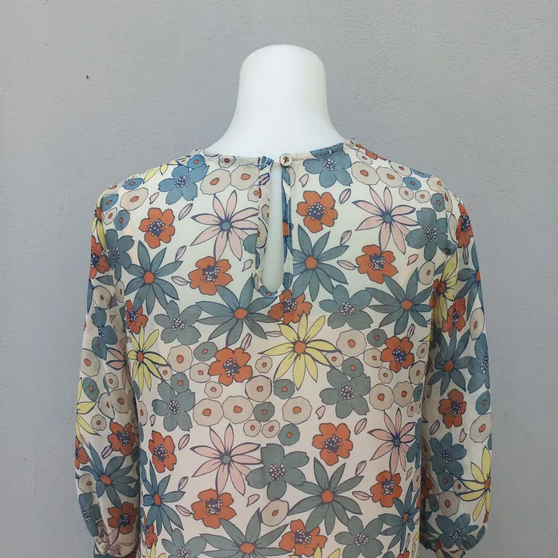 Đầm suông 2 trong 1 họa tiết hoa 932339