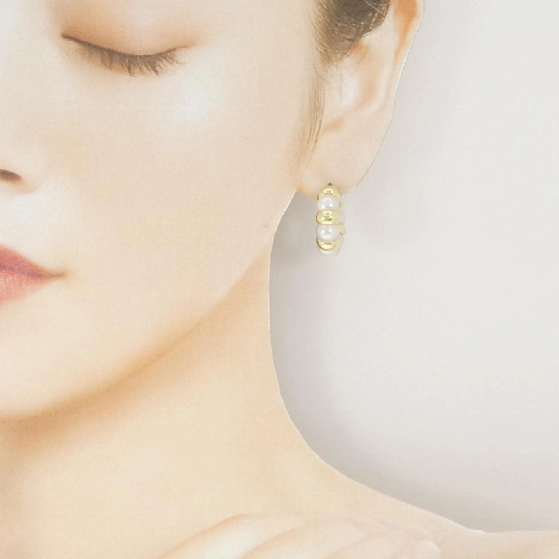 Bông tai ngọc trai Akoya 750YG - Hàng hiệu Authentic 874701