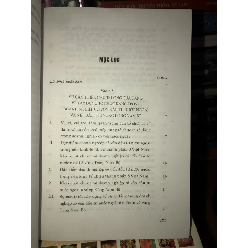 Xây dựng tổ chức đảng trong doanh nghiệp có vốn đầu tư nước ngoài giai đoạn hiện nay  756949