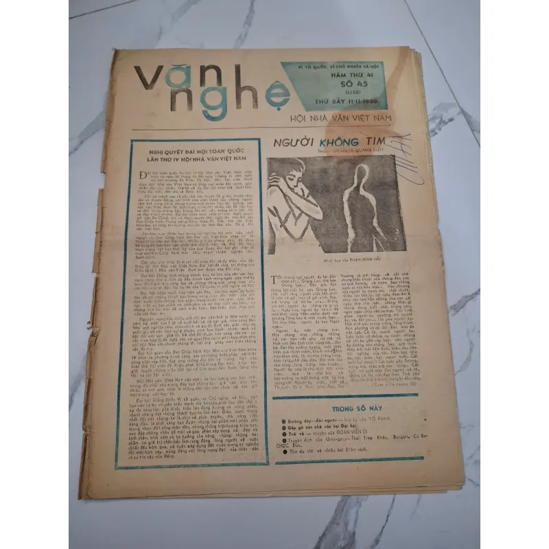 Báo Văn nghệ Số 45 (1358) - Lê Quang Kiểm - Truyện ngắn 960243