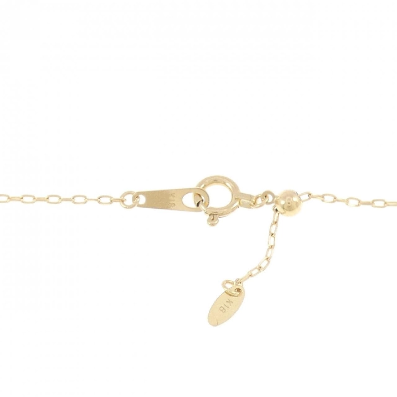 K18YG Ngọc trai Akoya Dây chuyền 3mm - Hàng hiệu Chính hãng 855810