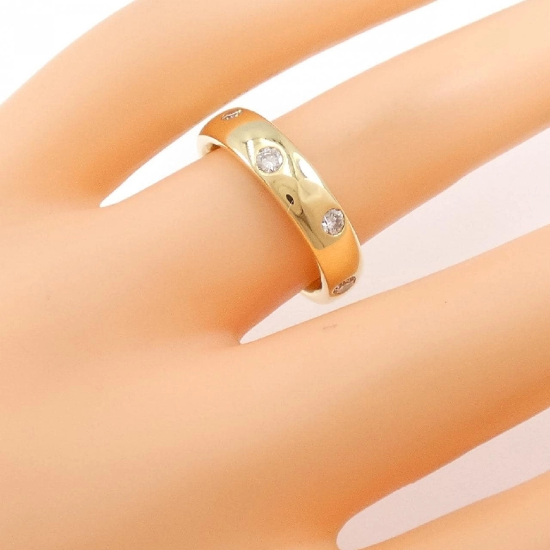 Nhẫn kim cương K18YG 0.50CT 671693