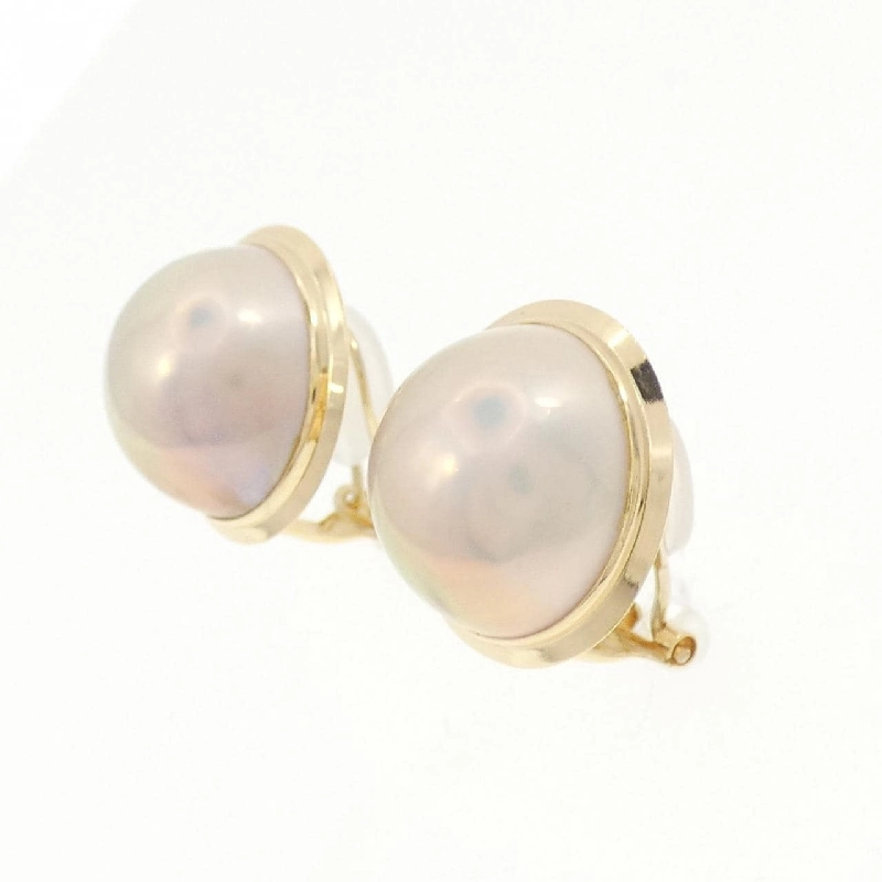 K18YG Mabe Pearl Bông tai - Hàng hiệu Authentic 873596