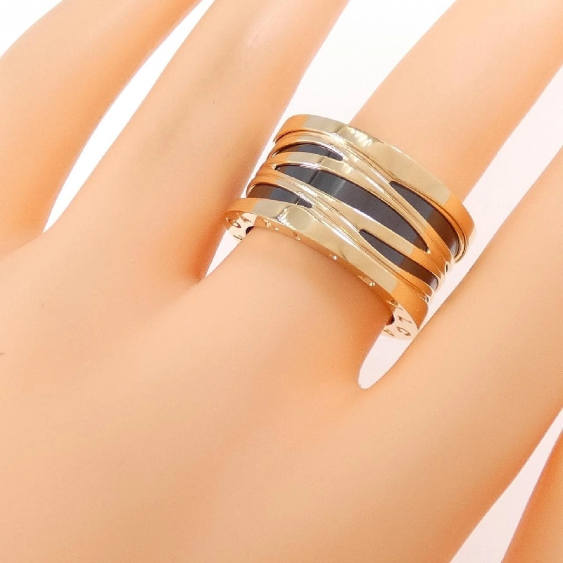 Bulgari B.zero1 Thiết kế Huyền thoại Nhẫn 4 băng - Hàng hiệu Chính hãng 840198