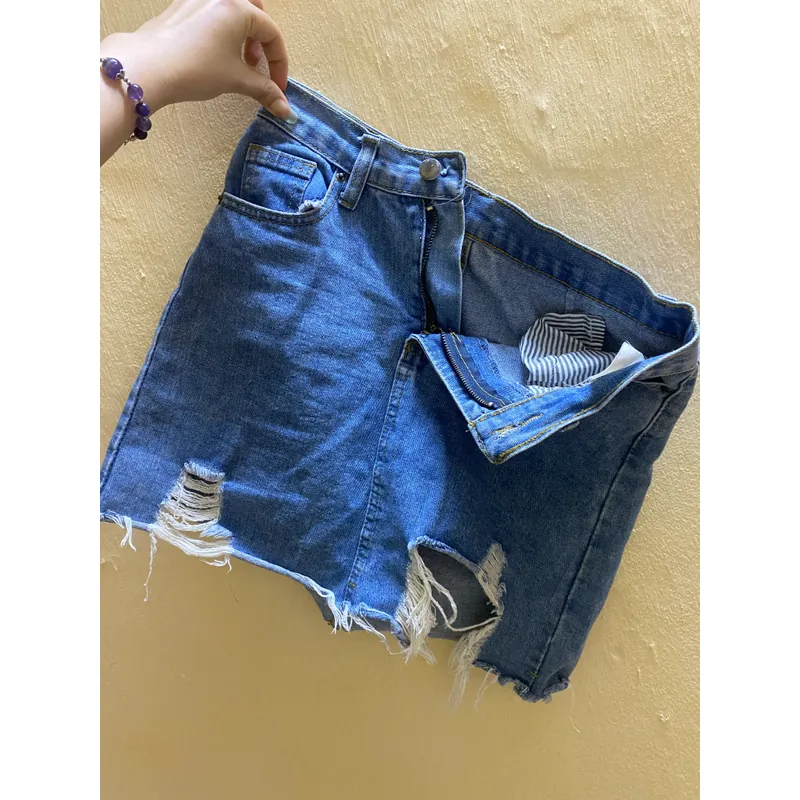 chân váy jean size S 592826