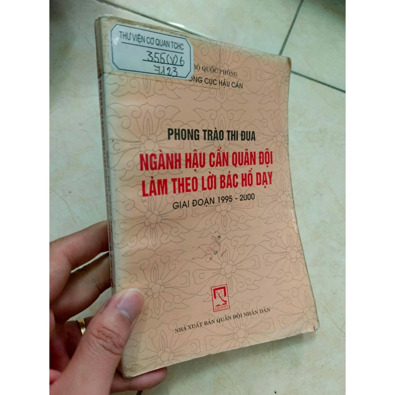 Phong trào thi đua ngành hậu cần quân đội làm theo lời Bác Hồ dạy giai đoạn 1995-2000 472105