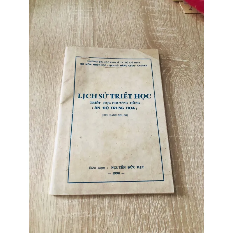 LỊCH SỬ TRIẾT HỌC PHƯƠNG ĐÔNG 994303