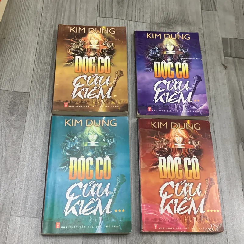 Độc cô cửu kiếm - kim dung. Bộ 4 cuốn. 2a4 1009538