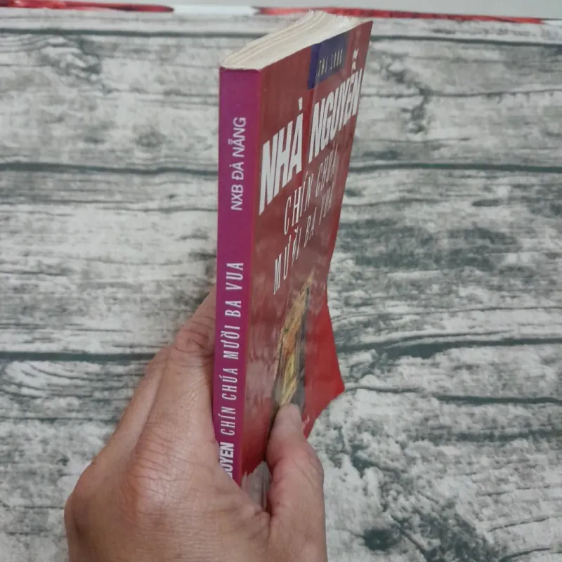 NHÀ NGUYỄN Chín Chúa Mười ba Vua- Tg Phi Long . Bản in 2003 Nxb Đà Nẵng 781265