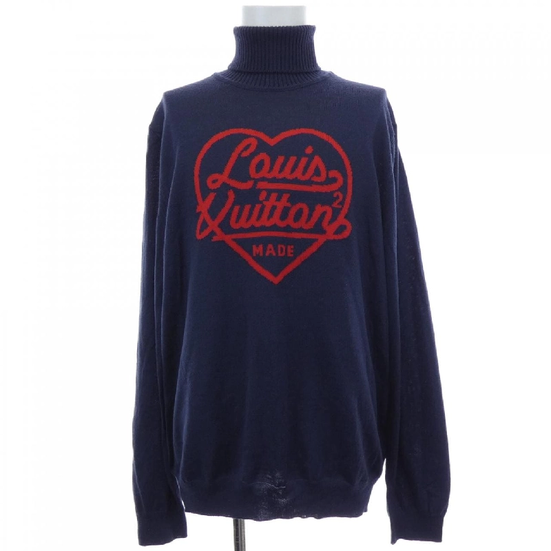 Louis Vuitton LOUIS VUITTON Áo len cổ lọ hình trái tim [Giới hạn Nhật Bản] HMN05WZLL NIGO - Hàng hiệu Chính hãng 884714