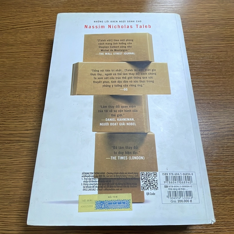 Khả năng cải thiện nghịch cảnh Nassim Nicholas Taleb 407768