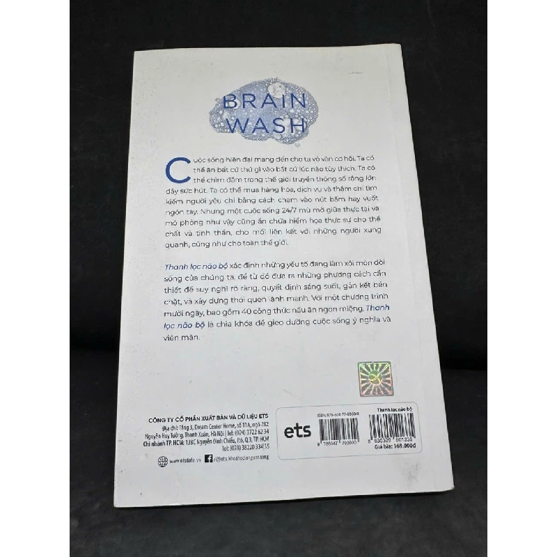 [Phiên Chợ Sách Cũ] Thanh Lọc Não Bộ, 2021 - David Perlmutter, Austin Perlmutter, Kristin Loberg H1108 SBM 544551