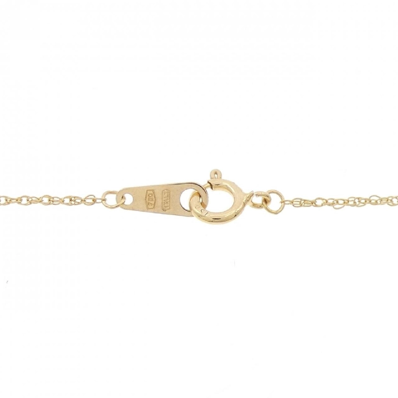 K18YG/750YG Dây chuyền trái tim kim cương 0.08CT - Hàng hiệu Chính hãng 860036