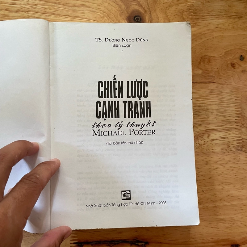 II Tựa sách: Chiến Lược Cạnh Tranh Theo Lý Thuyết - Michael E. Porter - 2006 464223