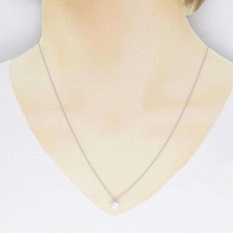 PT Dây chuyền kim cương 0.411CT H I1 Tốt - Hàng hiệu Chính hãng 876006