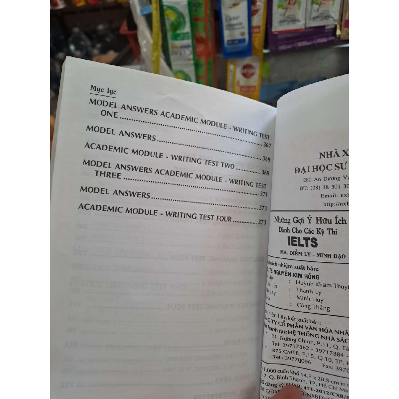 Những Gợi Ý Hữu Ích Dành Cho Các Kỳ Thi Ielts - Ma. Diễm Ly, Minh Đạo 2012 mới 90% HỌC NGOẠI NGỮ HCM3012 750410