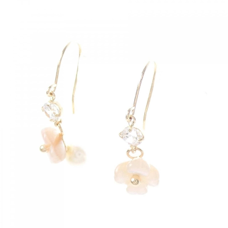 K10YG Hoa tai đá màu - Hàng hiệu Chính hãng 870007