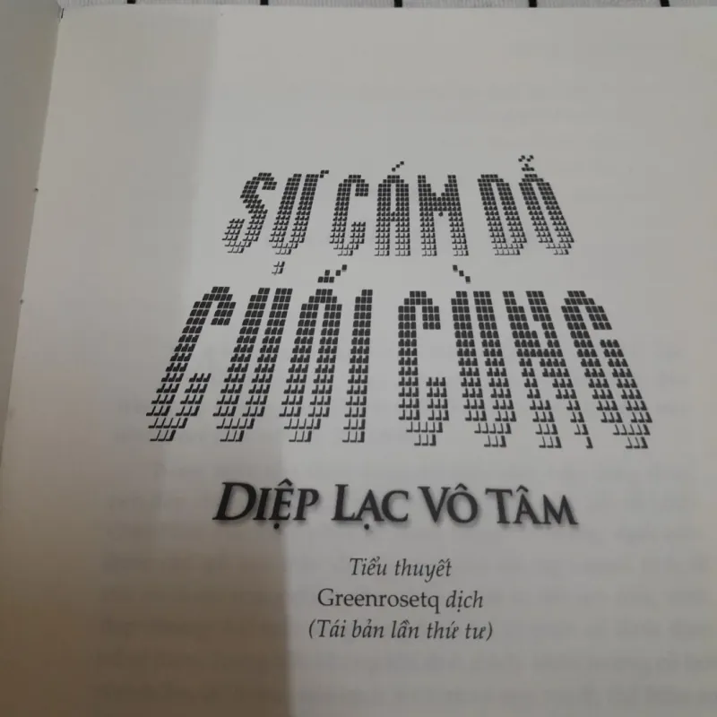 Tg. Diệp Lạc Vô Tâm- Sự cám dỗ cuối cùng. Greenrosetq dịch tb lần4 926866