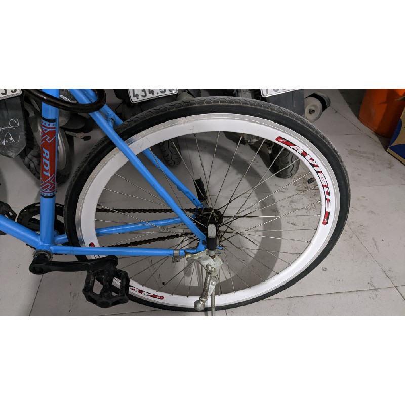 Xe fixed gear lốp hơi mới 80% 4238