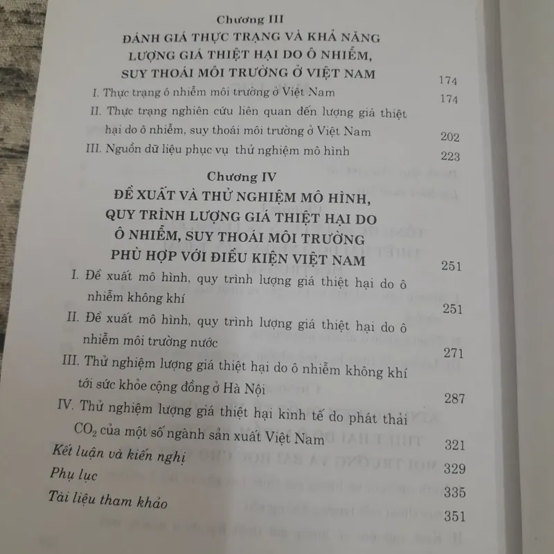 Lượng giá thiệt hại kinh tế do ô nhiễm, suy thoái môi trường. PGS TS Nguyễn Thế Chinh 593545