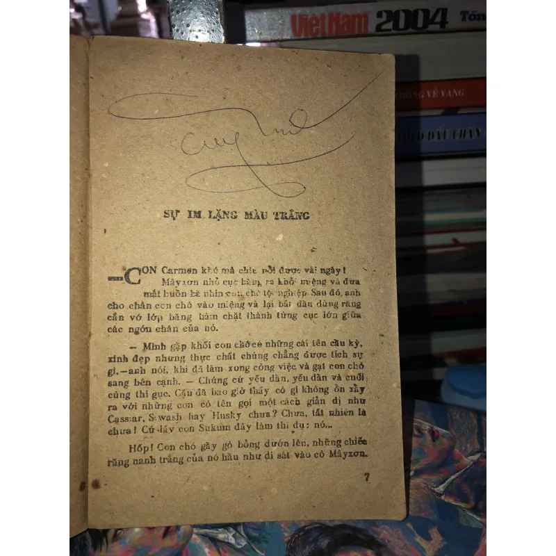 Sự im lặng mầu trắng - Giắc Lănđơn 977171