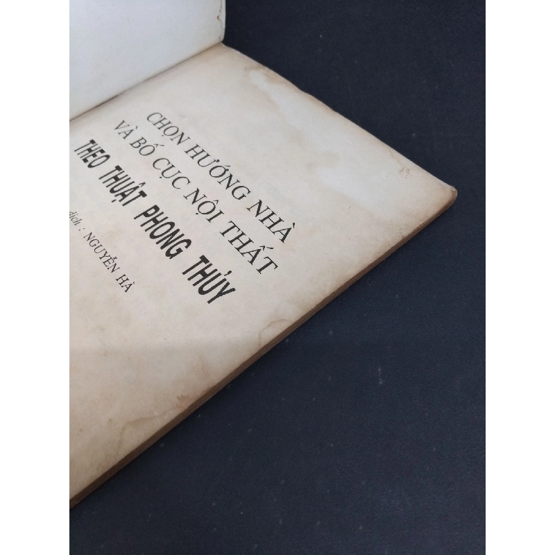 Chọn hướng nhà và bố trí nội thất theo thuật phong thủy mới 70% ố bẩn 1996 HCM2811 KỸ NĂNG 918240