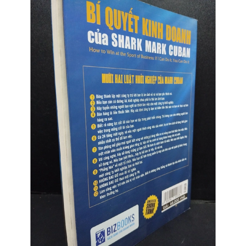 Bí Quyết Kinh Doanh Của Shark Mark Cuban mới 80% ố nhẹ 2018 HCM2405 Mark Cuban SÁCH KỸ NĂNG 914418