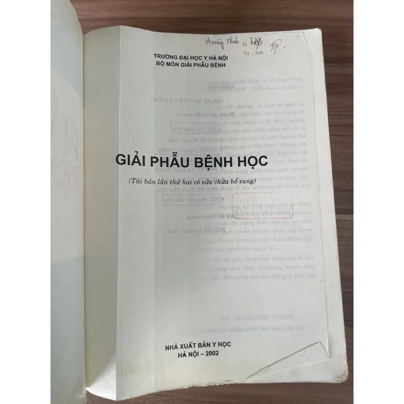 Giải phẫu bệnh học - sách y- khổ lớn - hơn 600 trang  791583