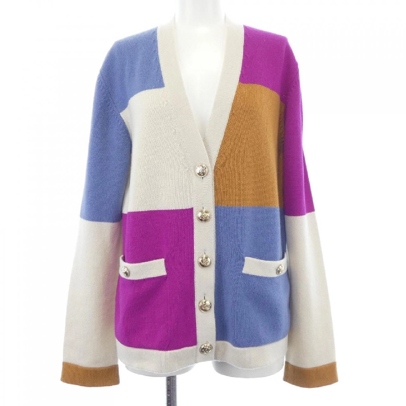 【Mã giảm giá】Áo khoác cardigan CHANEL 643084