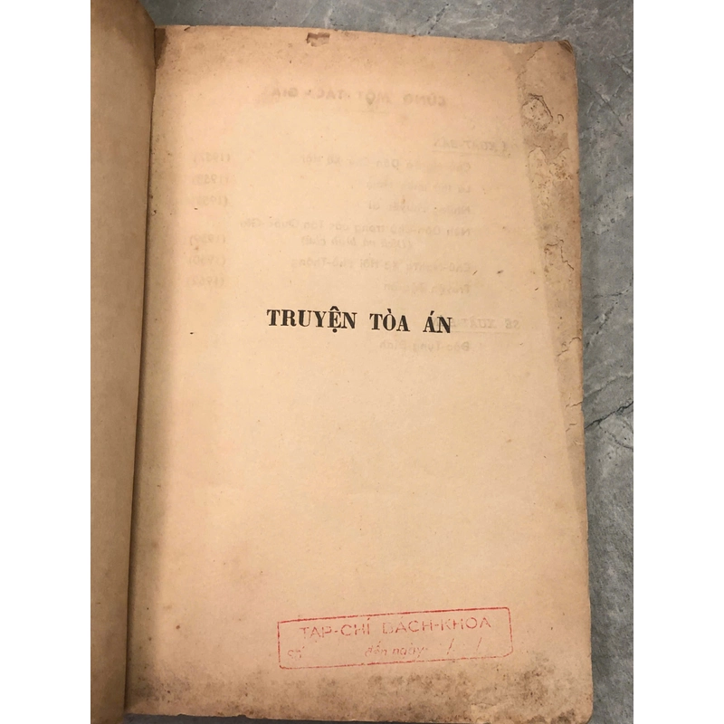TRUYỆN TÒA ÁN - NHUỆ HỒNG 455548