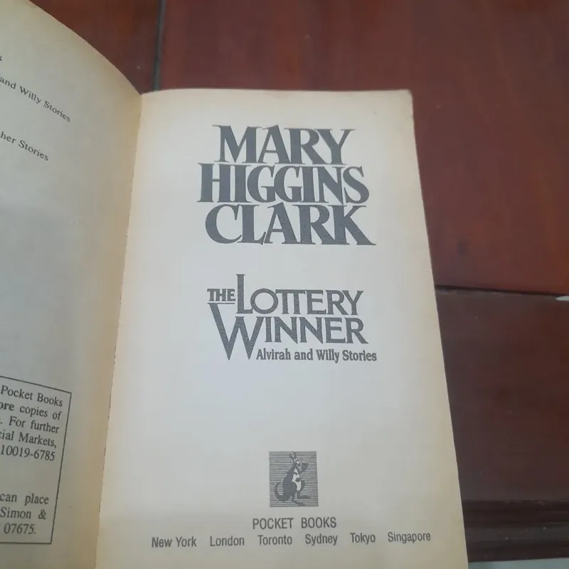 Mary Higgins Clark - THE LOTTERY WINNER 695994