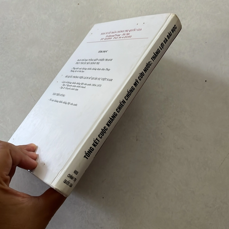 Tổng kết cuộc kháng chiến chống Mỹ cứu nước thắng lợi và bài học - 1996s 530706