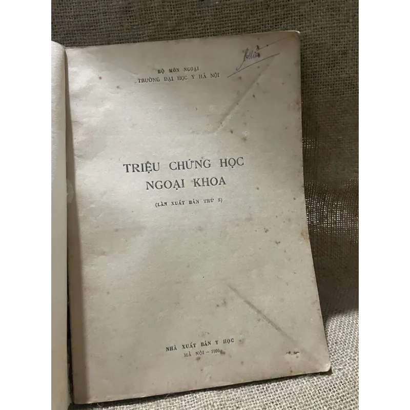 Triệu chứng học ngoại khoa - 250 trang khổ lớn  926117
