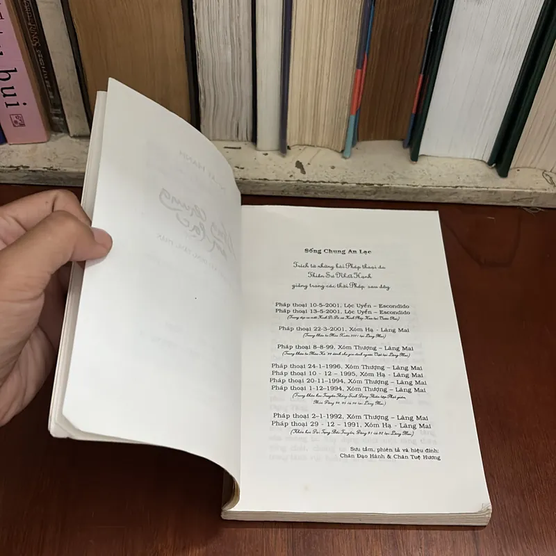 II Sách Phật Giáo: Sống Chung An Lạc _ Nghệ Thuật Xây Dựng Tăng Thân - Nhất Hạnh - Lá Bối 589597