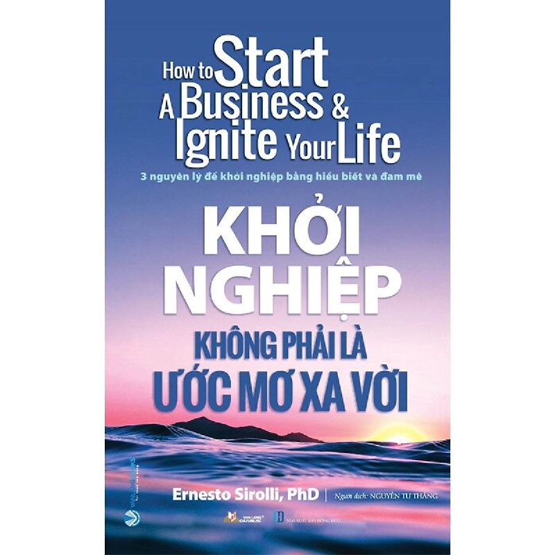 Khởi nghiệp không phải là ước mơ xa vời - Ernesto Sirolli, PhD 497456