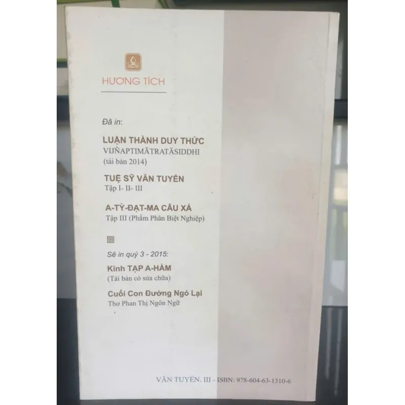 Văn Tuyển Tuệ Sỹ Tập 3 712099