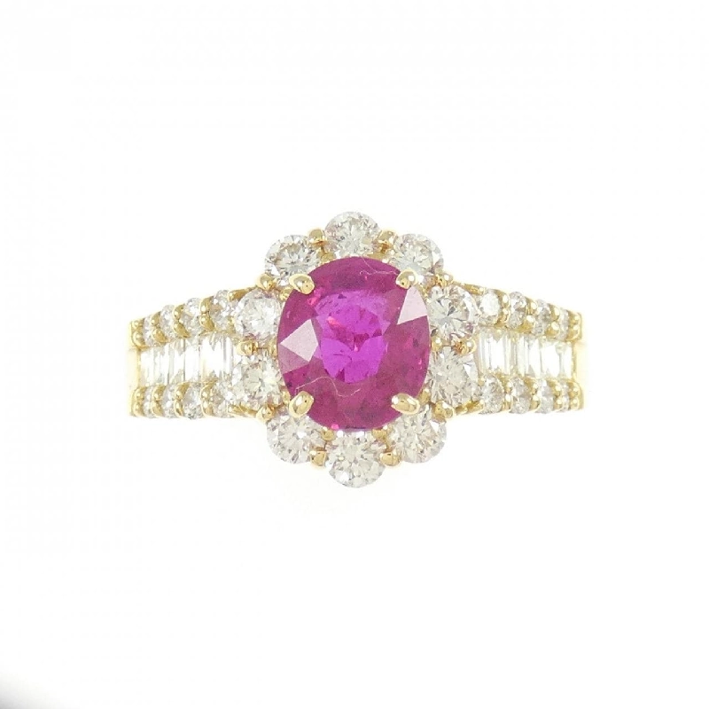 【Sản phẩm mới】Nhẫn ruby K18YG 1.112CT 670956